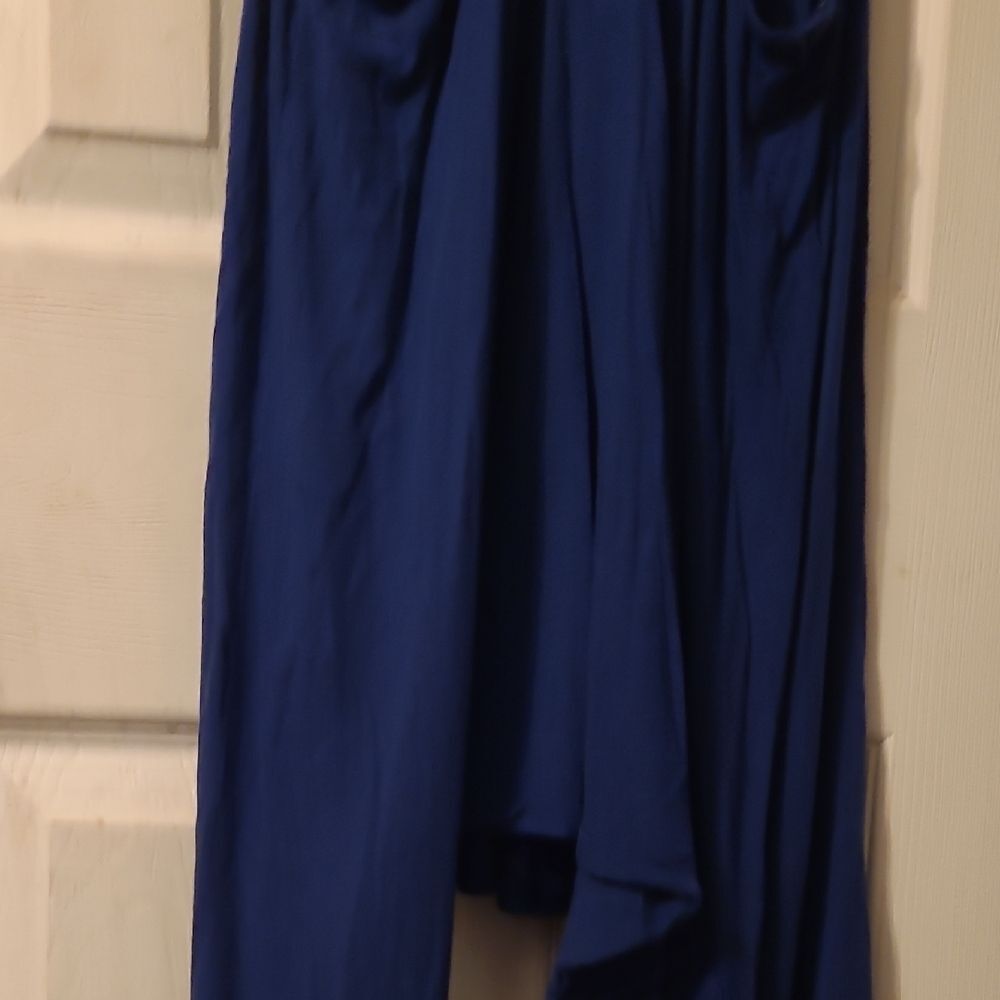 Express Blue Backless Tank Top - Picture 8 of 11